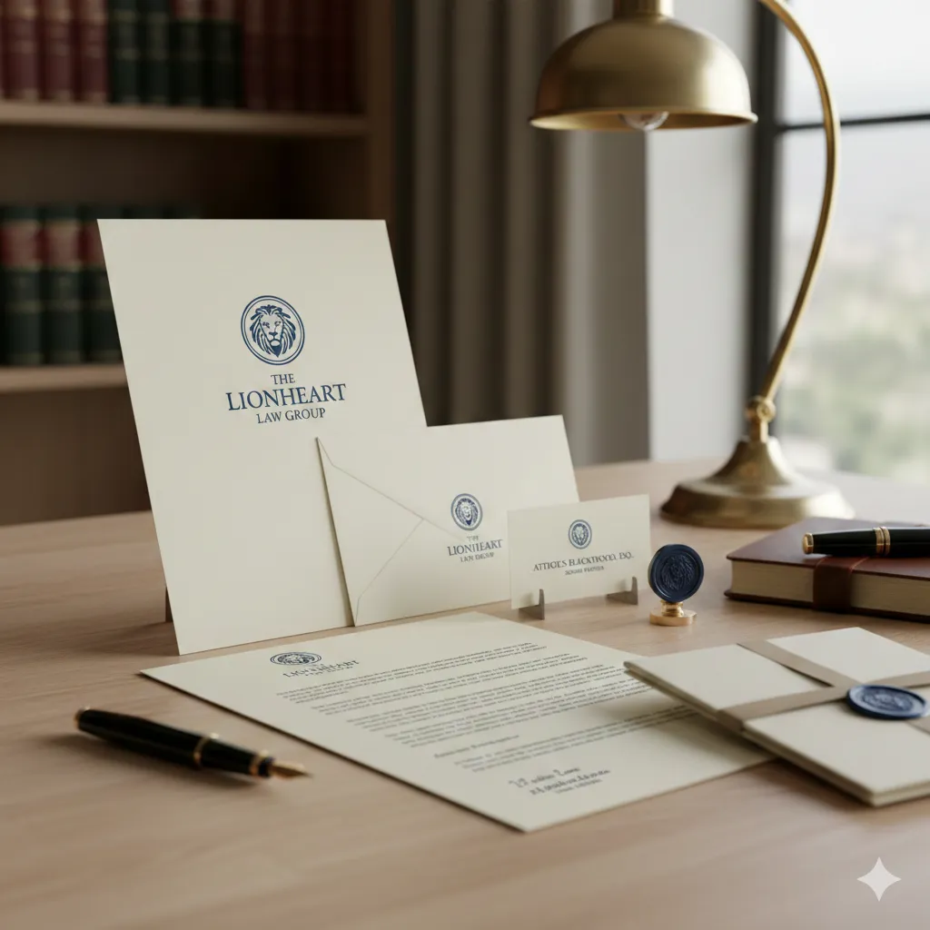 Custom letterhead set